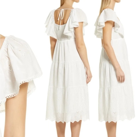 Flutter Sleeve Cotton Midi Dress
CASLON® M - Picture 1 of 1
